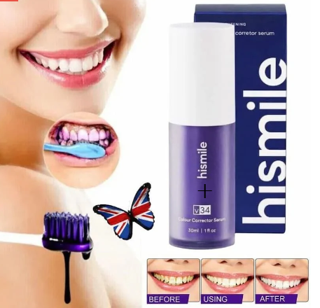 Hismile V34 Colour Corrector Serum, Teeth Whitening
